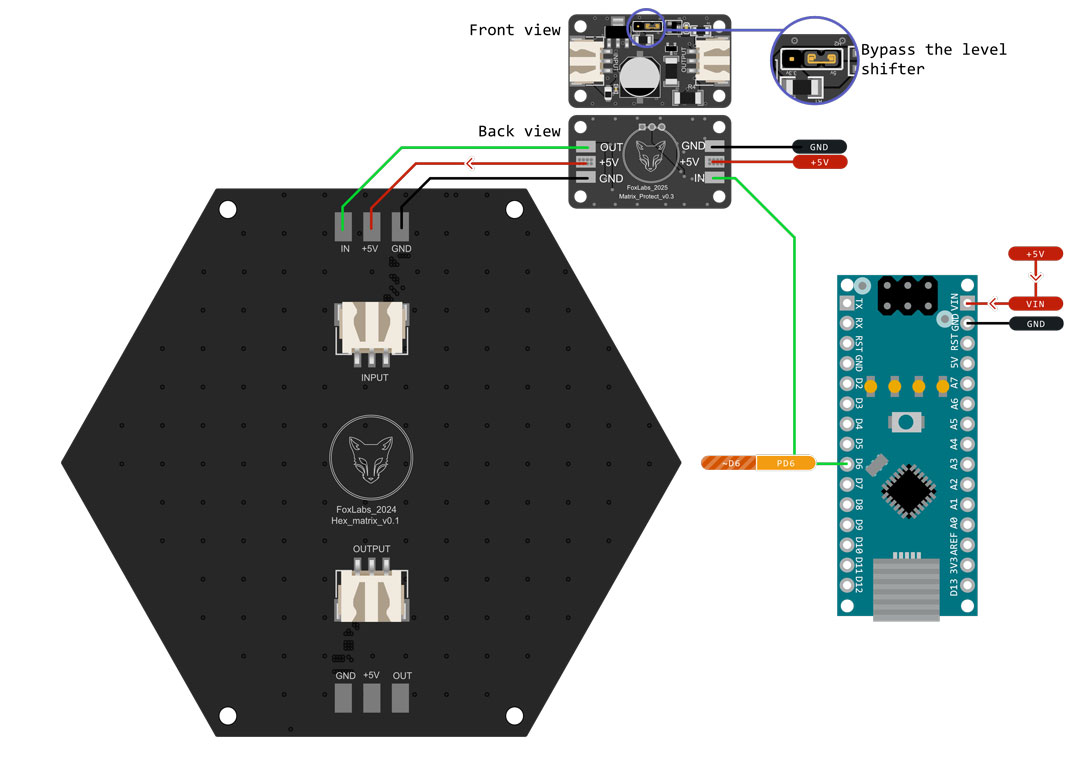 Protection Module Arduino Nano Wiring Diagram